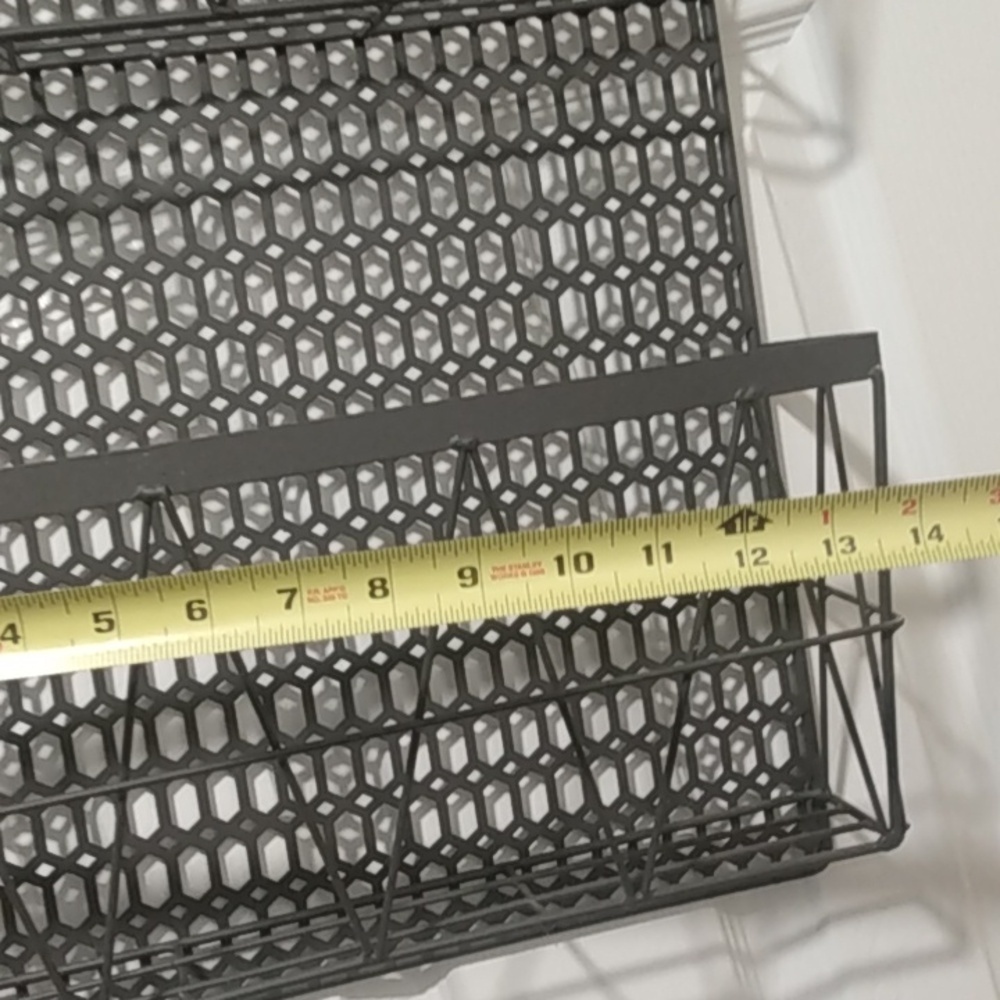 Large Stainless Steel Hanging Rack Shelves - Picture 2 of 8